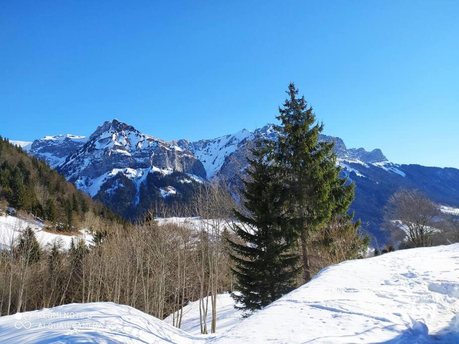 In The Heart Of Nature With An Unique View Plan Montmin Exteriör bild